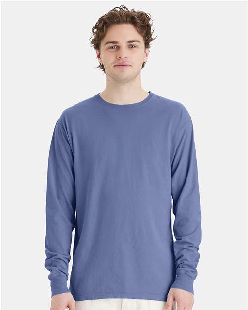 Unisex Garment-Dyed Long Sleeve T-Shirt - GDH200 83