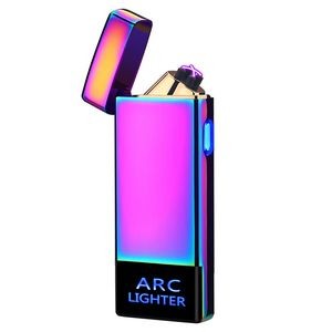 Sleek Electronic Arc Lighter With Flip Cap USB Charging Eco Friendly 20