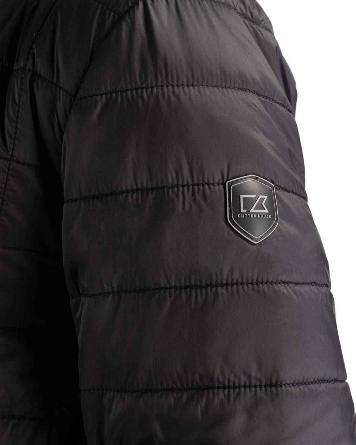 Cutter & Buck Rainier Recycled Insulated Puffer Mens Big & Tall Full Zip Shirt Jacket Big & Tall 22