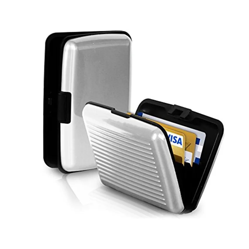 Aluminum alloy antimagnetic shield card box 4
