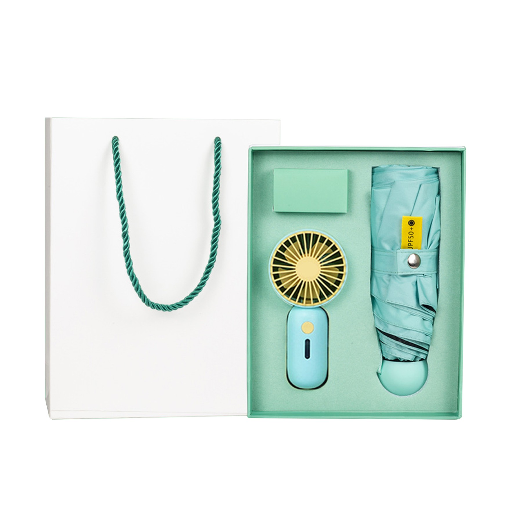Hand Electric Fan Umbrella Gift Set 3