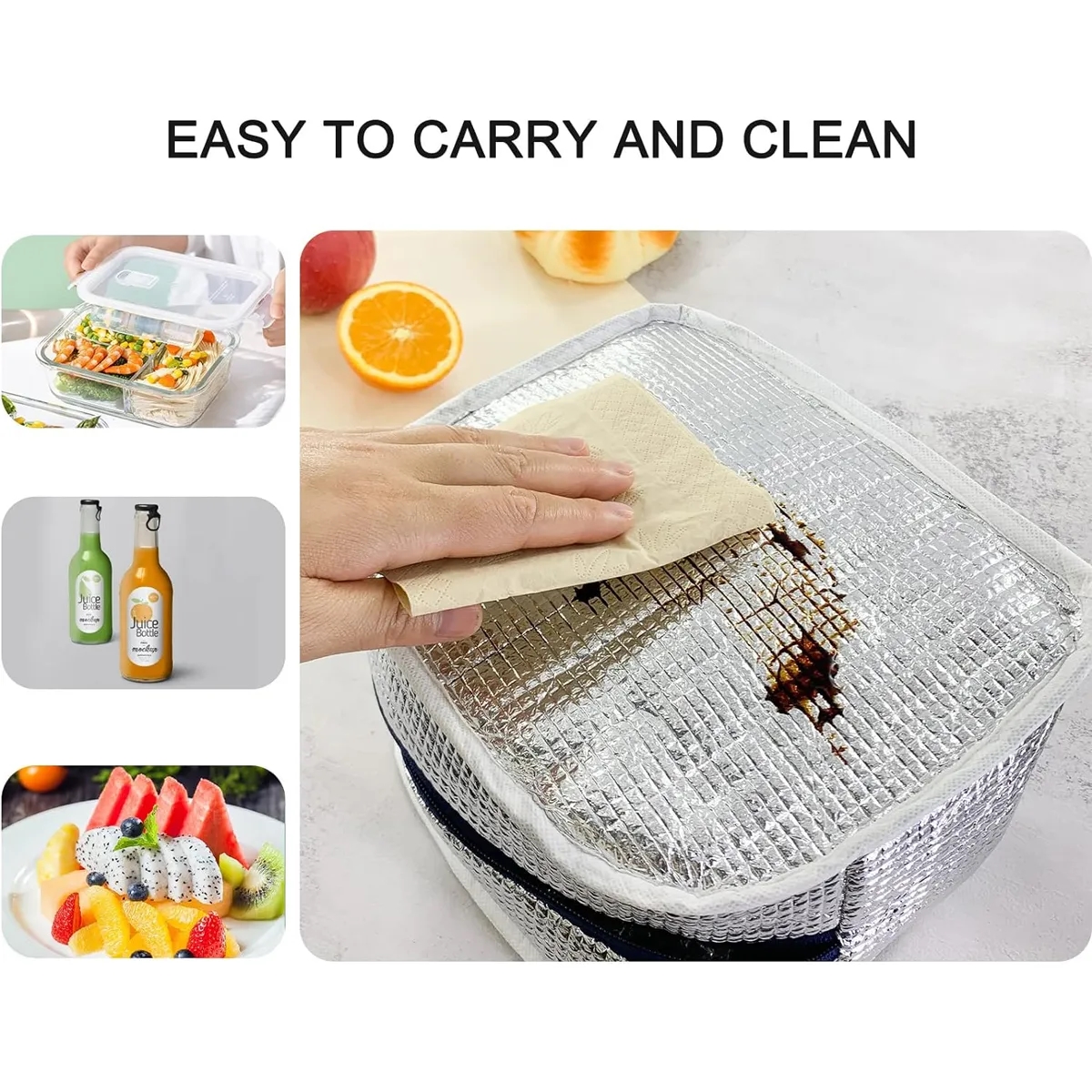 Colorful Lunch Cooler Bag 5