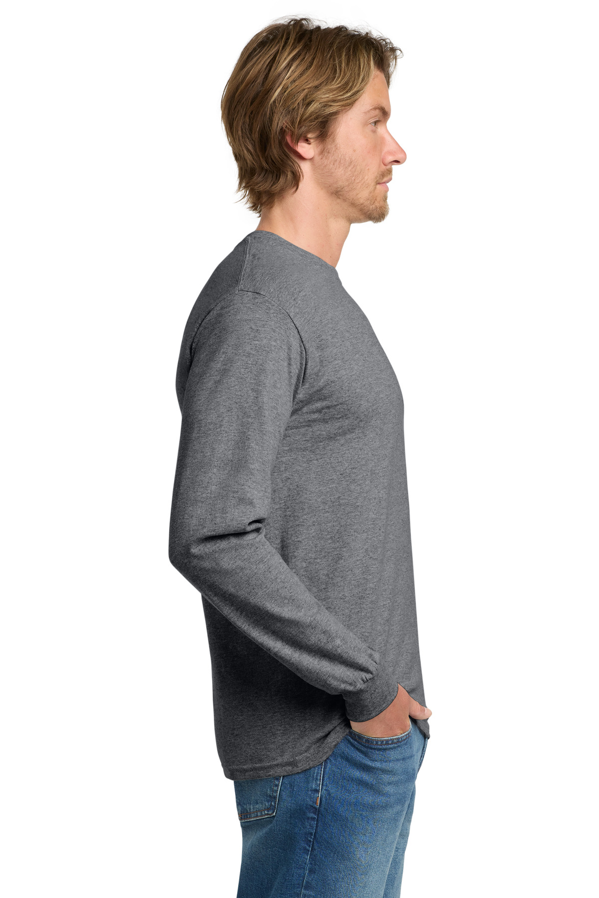 Gildan - Heavy Cotton 100% Cotton Long Sleeve T-Shirt. 5400 146