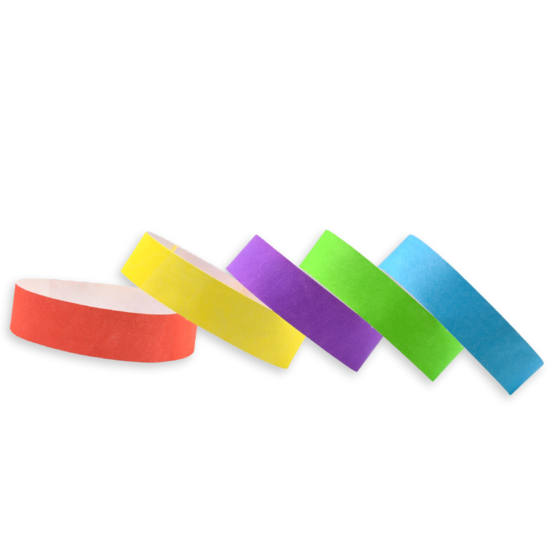 Custom Tyvek Paper Wristbands for Events 2