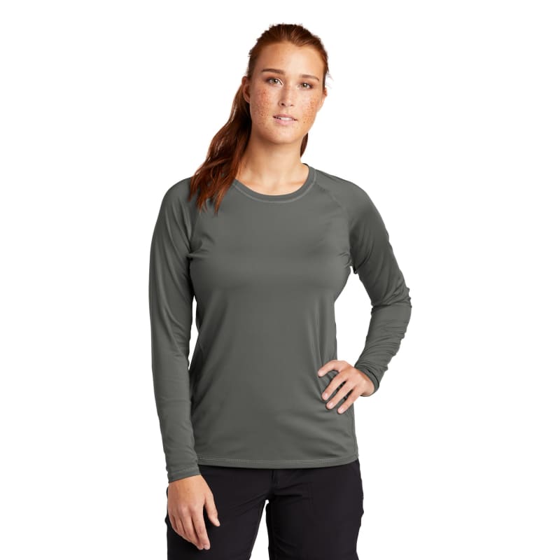 Sport-Tek Women's Long Sleeve Rashguard Tee. 10