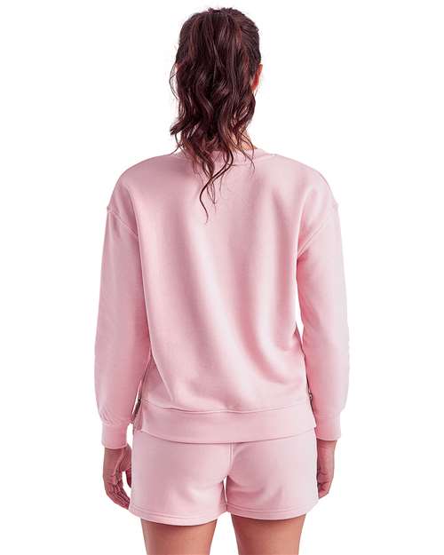 Women's Billie Side-Zip Crewneck Sweatshirt - TD600 14