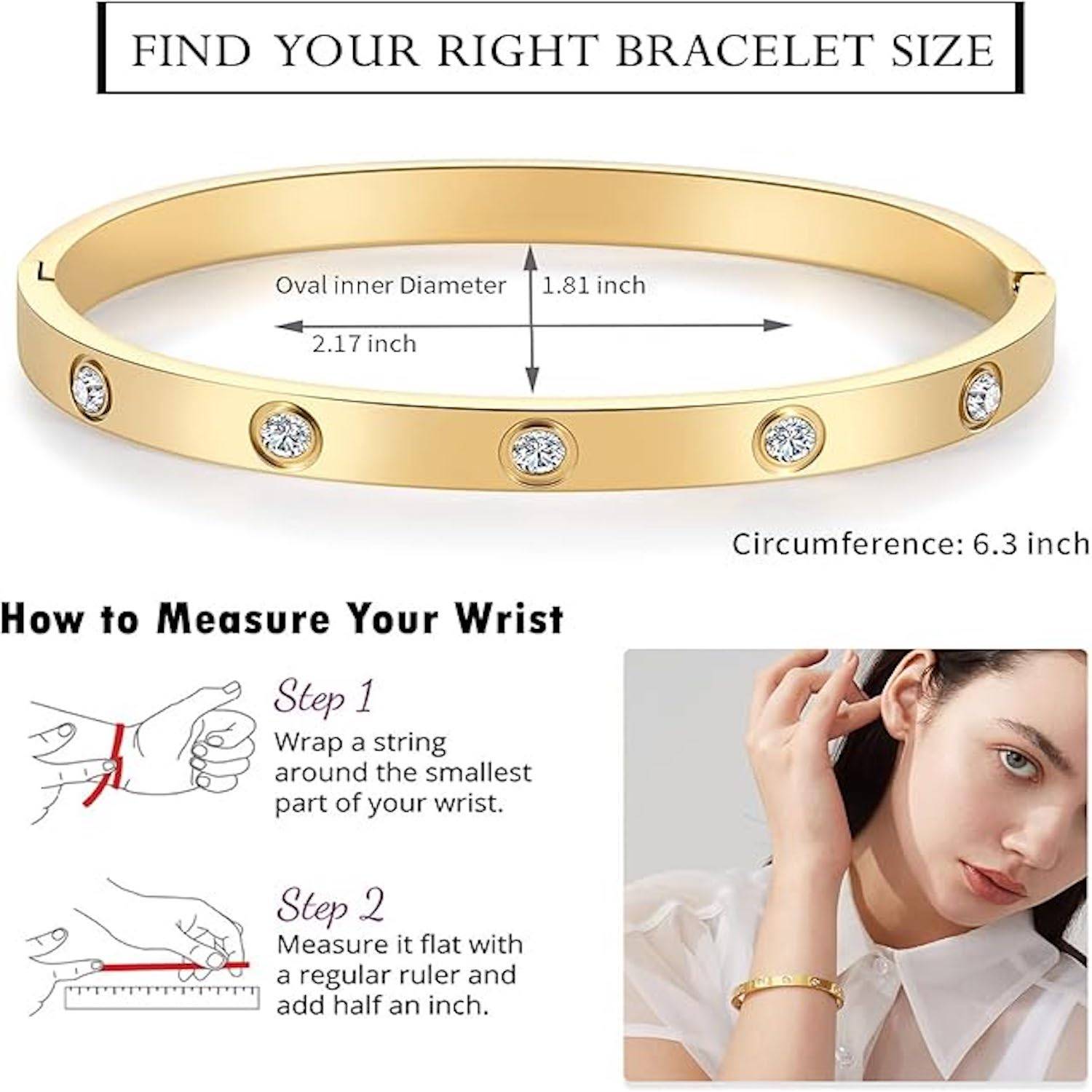 18K Gold Plated Love Friendship Bracelet 2