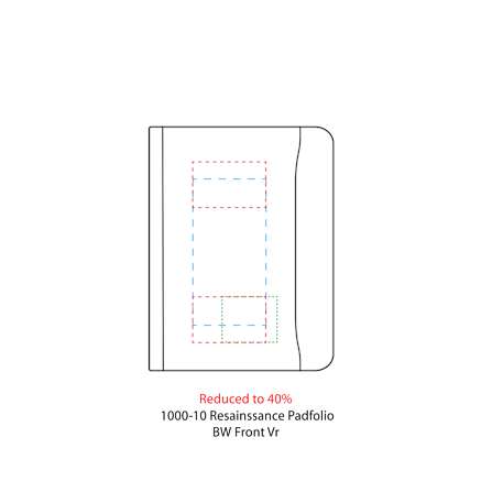 FSC® Mix Renaissance Zippered Padfolio 11