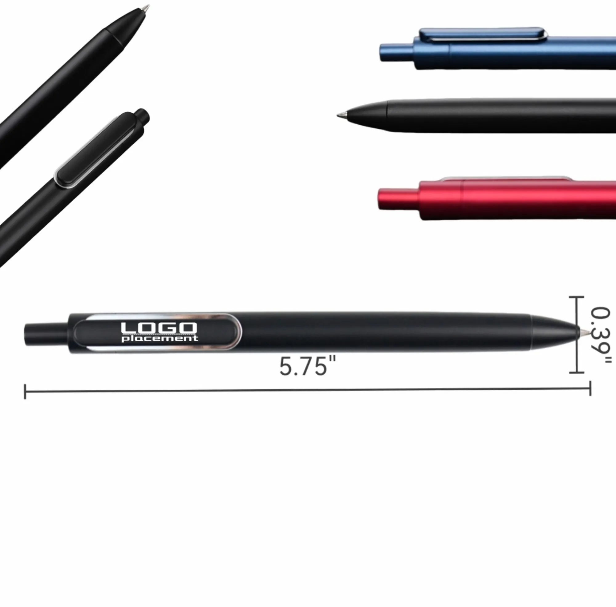 Push-Type Business Ballpoint Pen With Custom LOGO 4