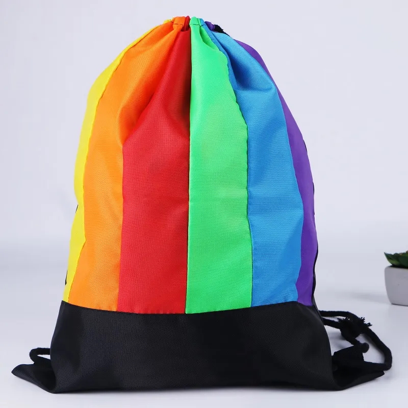 Custom Polyester Drawstring Backpack 1