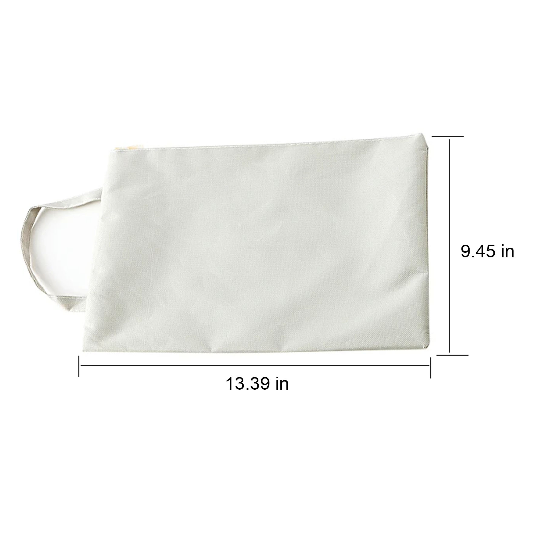 A4 Canvas Zipper File Bag 4