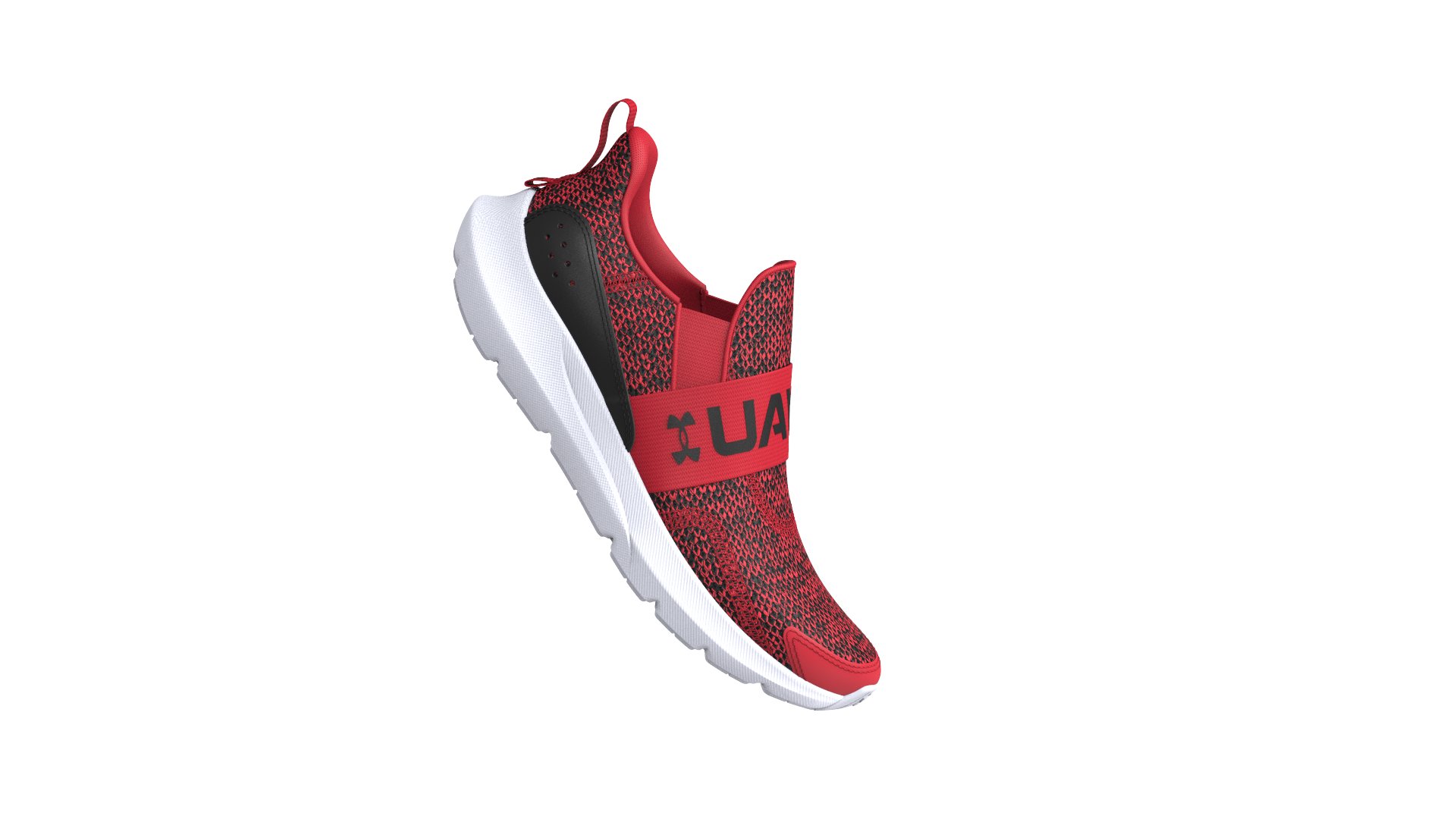 UA Surge 3 Slip Boys' Pre-School Running Shoes 8