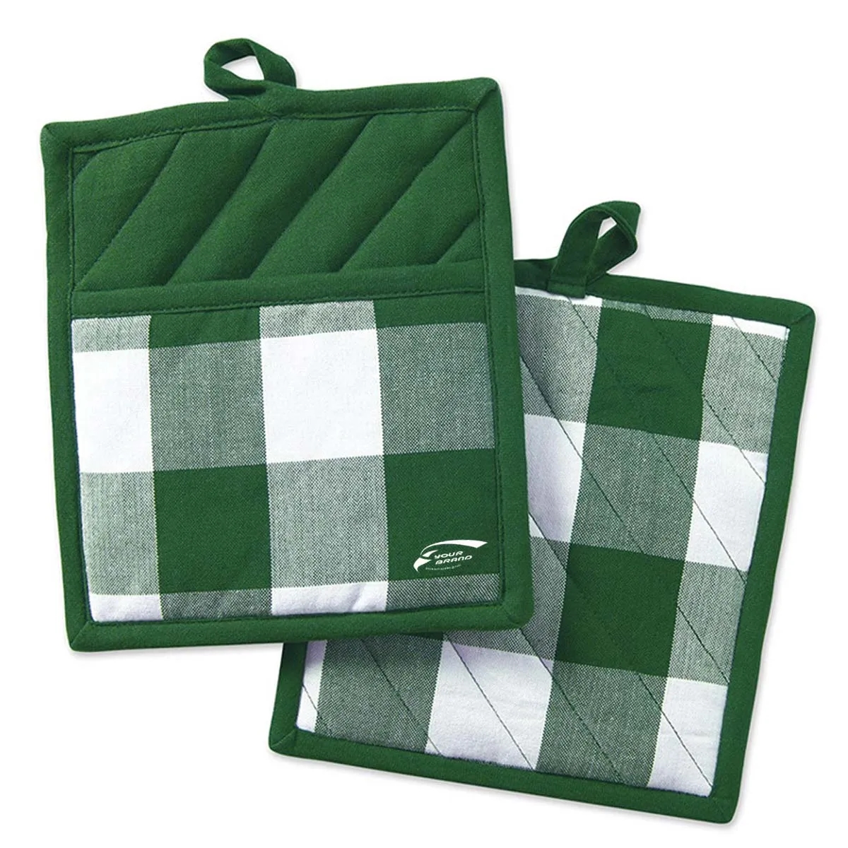 Heat Resistant Cotton Pocket Pot Holders 2