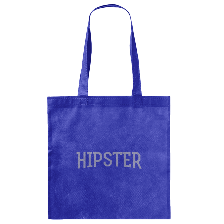 RPET Solid Color 80 GSM PP Non-Woven Tote Bag with Custom