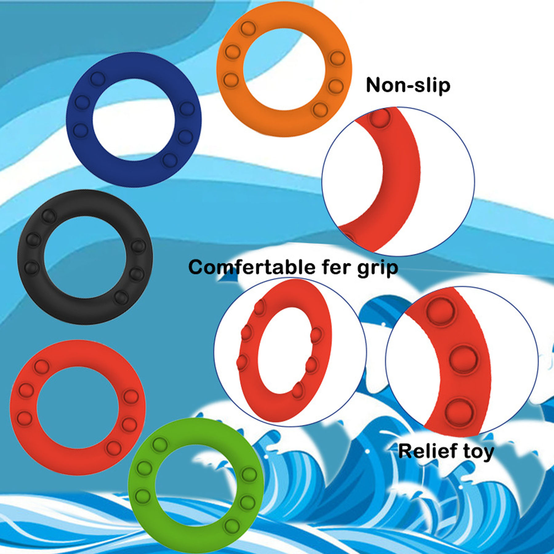 Portable Silicone Wrist Disc 3