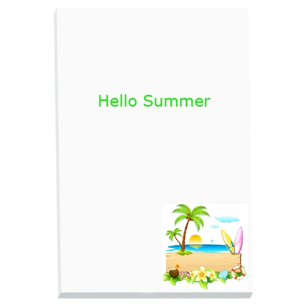 4X6 Non-Adhesive Scratch Pad, 25/50 sheets 2