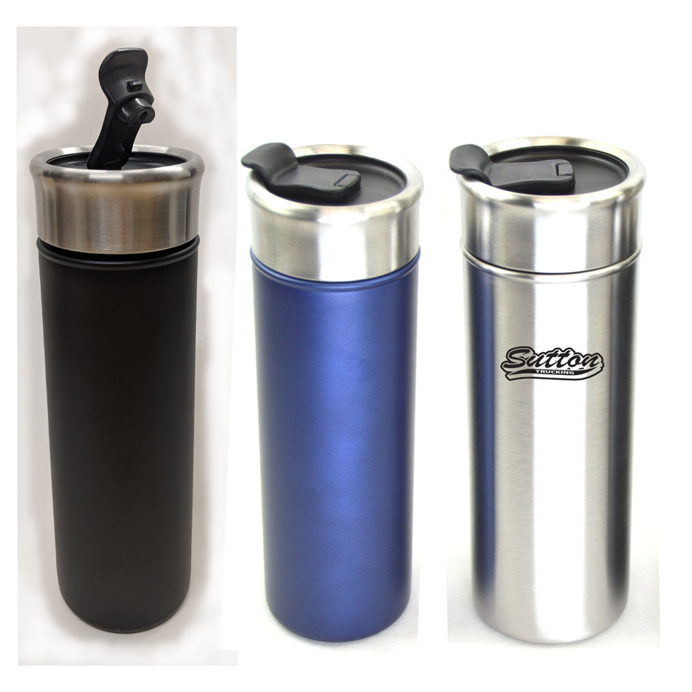 18 Oz Double WallStainless Steel Vacuum Water Bottle 2