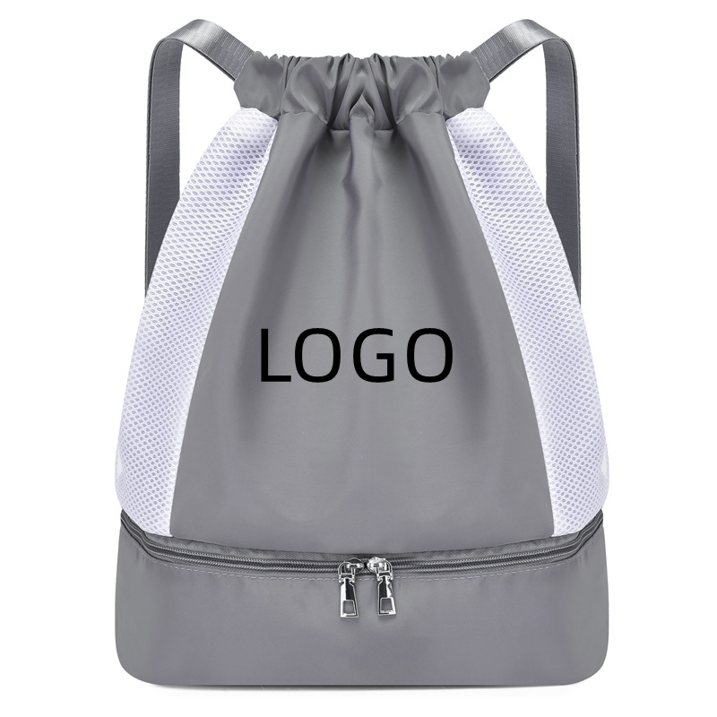 Dry-Wet separate Drawstring Bags 3