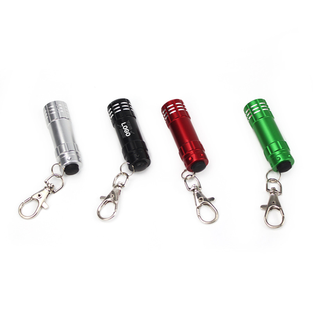 Mini flashlight with keychain 2