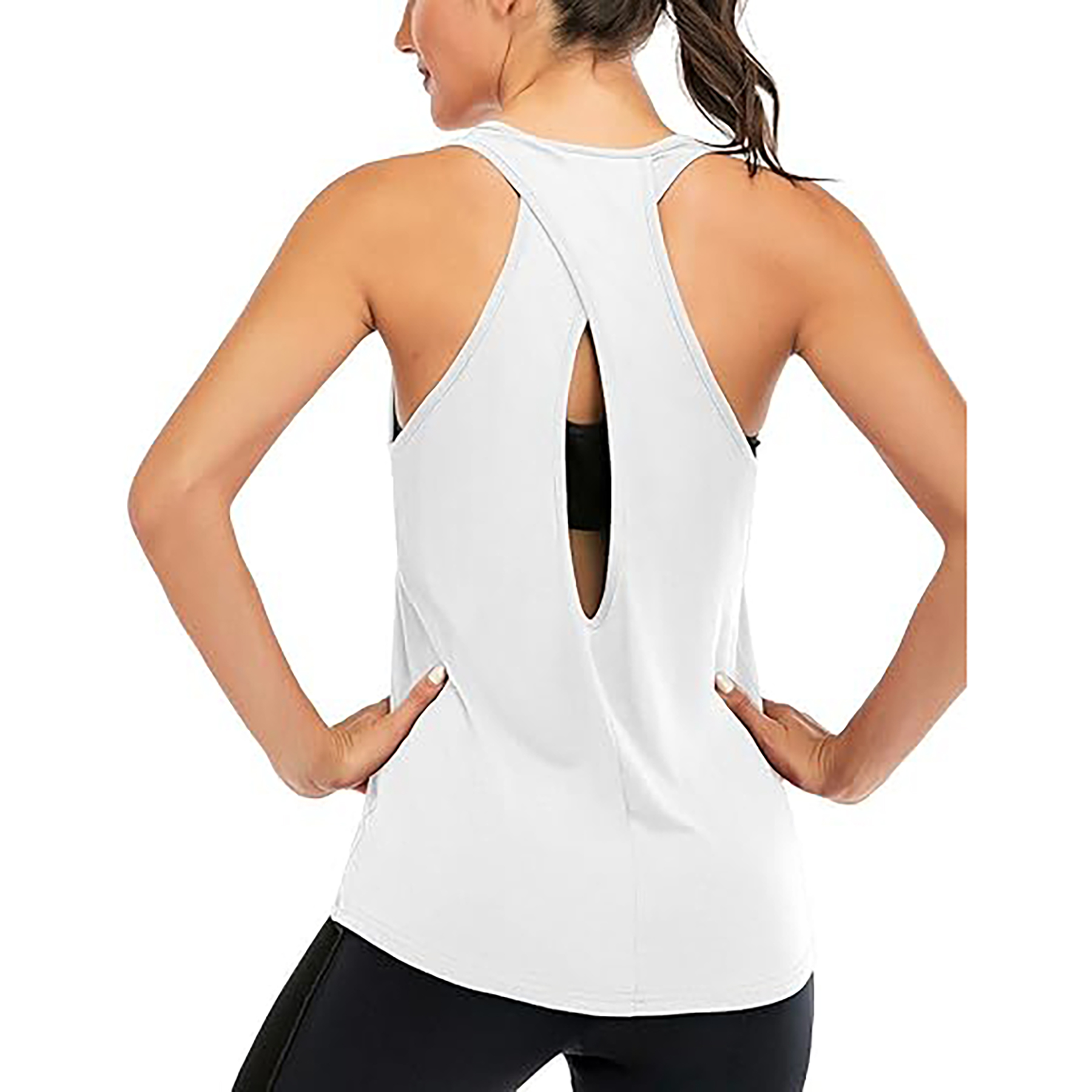 Womens Backless Workout Top 11
