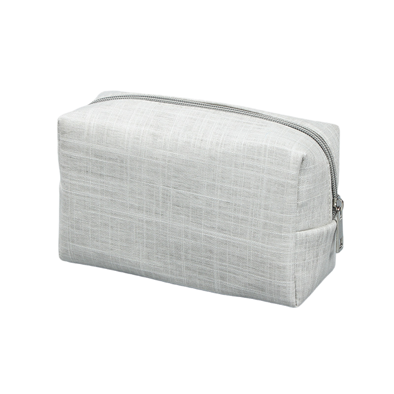 Custom Canvas Travel Makeup Pouch & Cosmetic Toiletry Bag 8