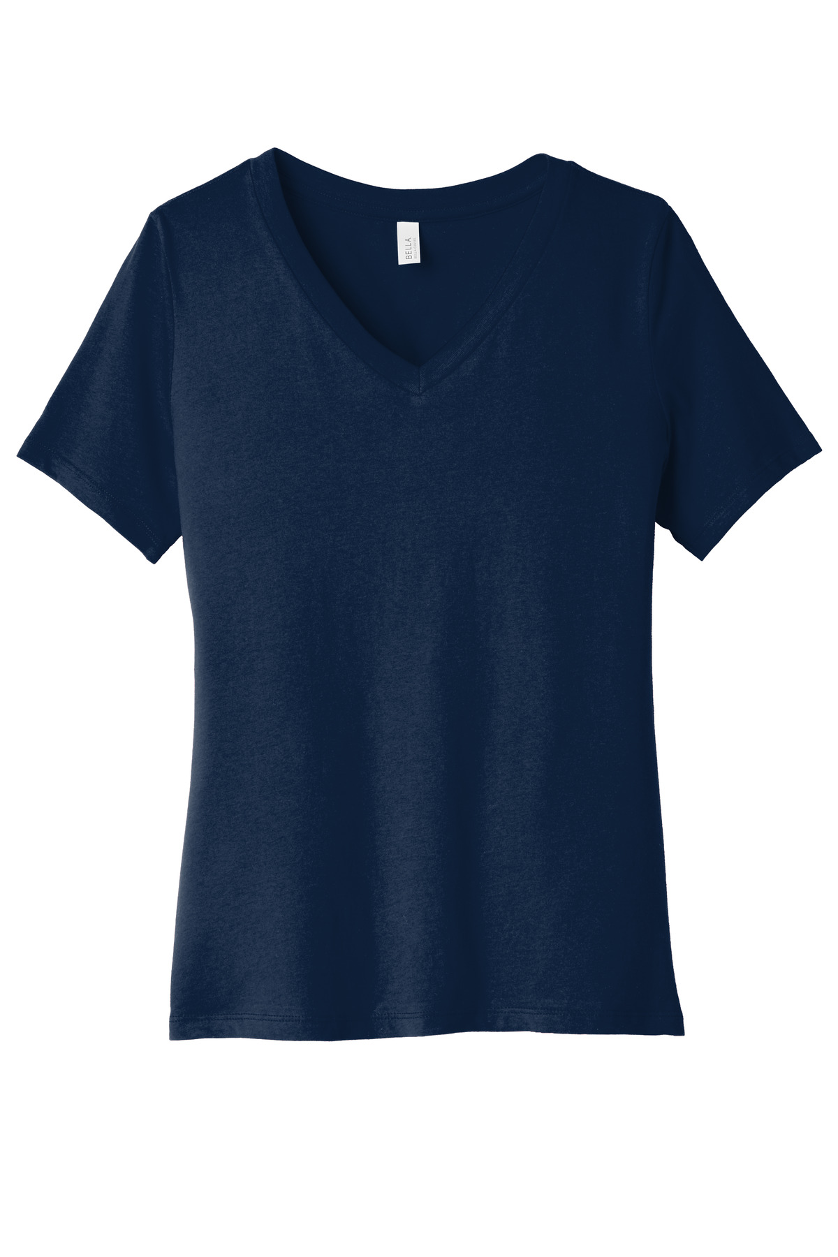 BELLA+CANVAS Women's Relaxed Jersey Short Sleeve V-Neck Tee. BC6405 47
