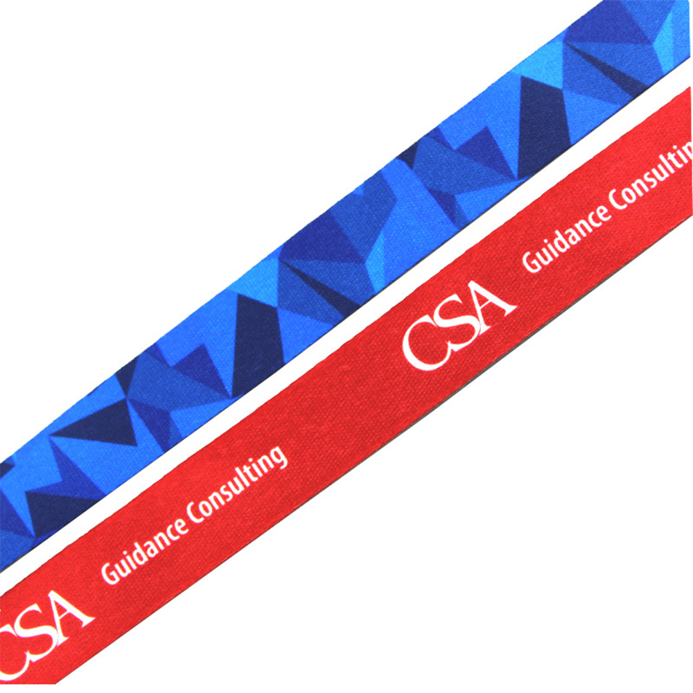 3/4" Single Ended Dye-Sublimation Lanyard w/Safety Break 5