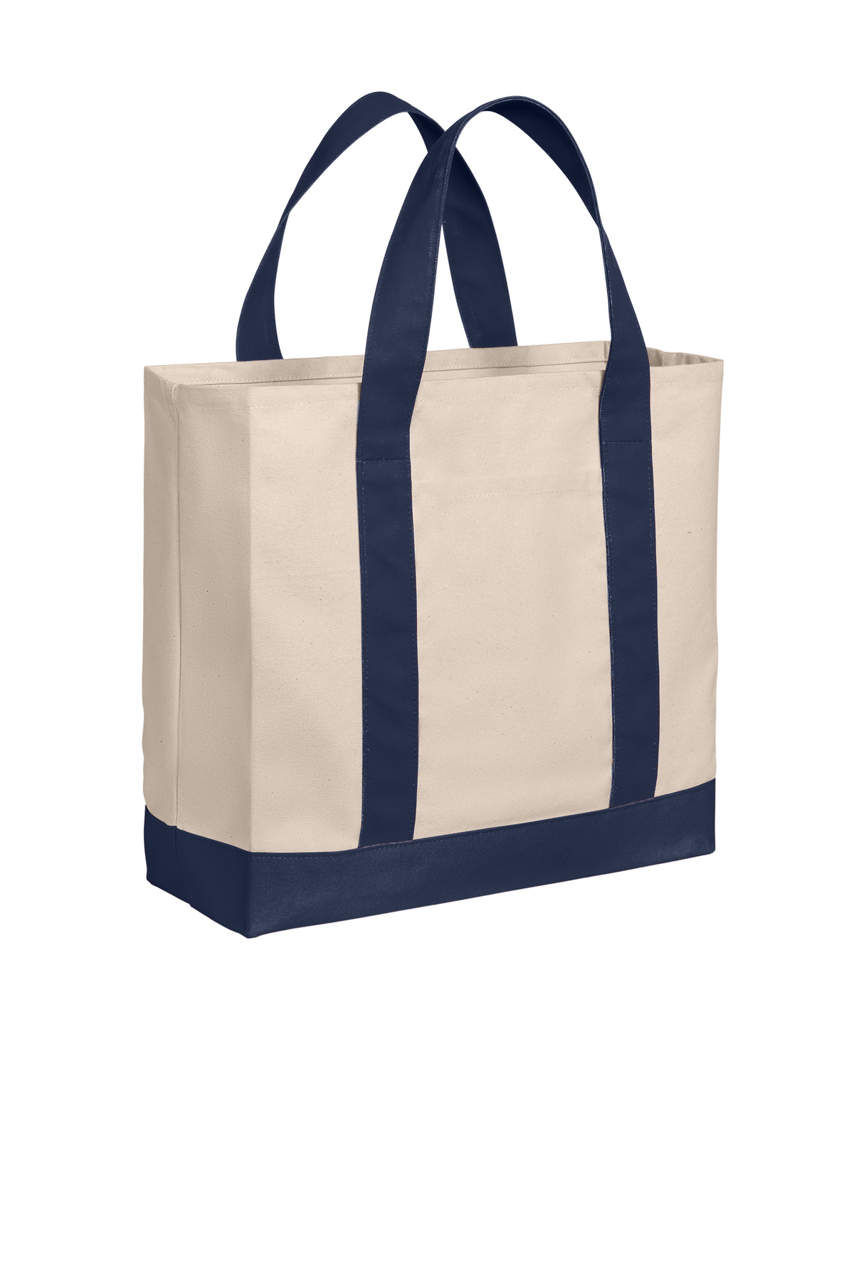 Port Authority Cotton Canvas Two-Tone Tote BG429 19