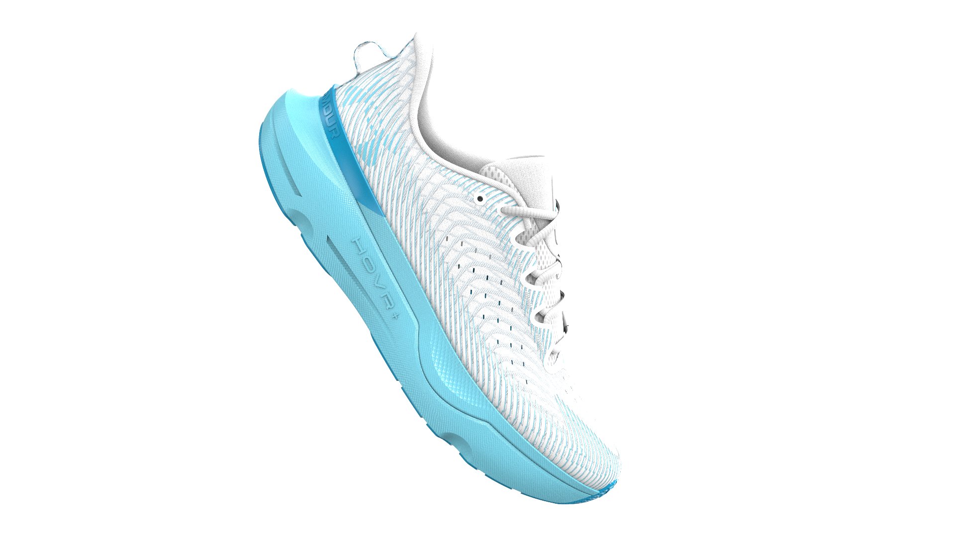 UA Infinite Pro Fire Ice Unisex Running Shoes 3