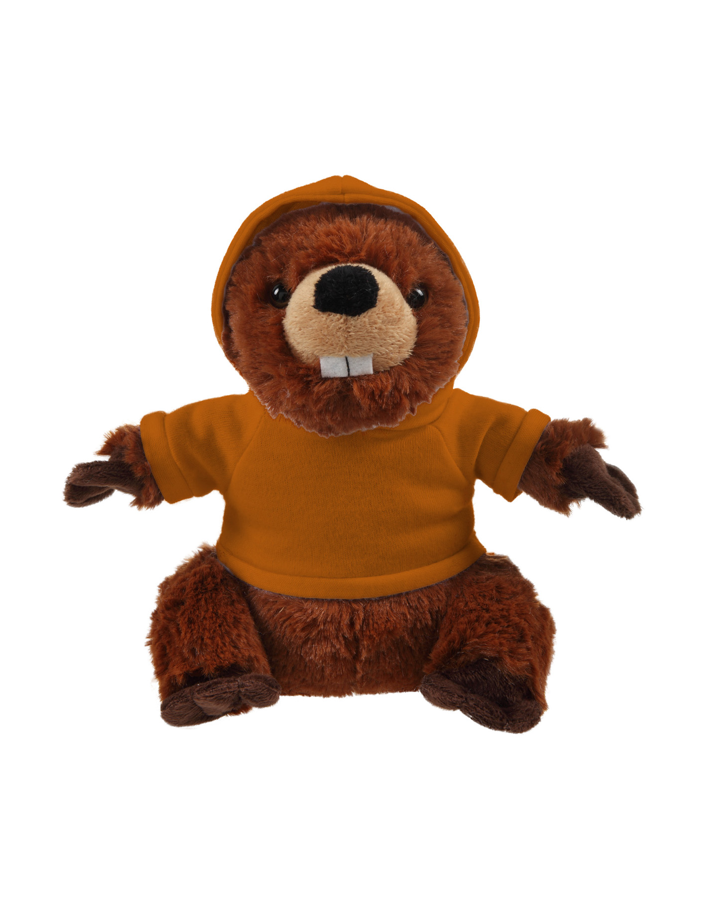 Soft Plush Standing Beaver with Hoodie 17