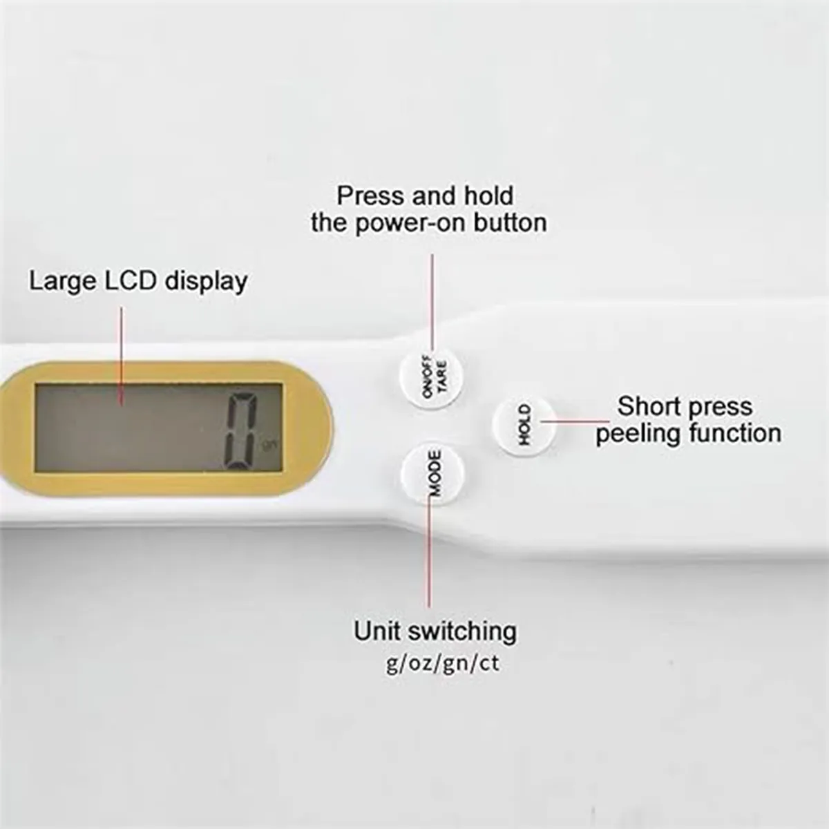Widely Used High Accuracy LCD Digital Measuring Spoons 2