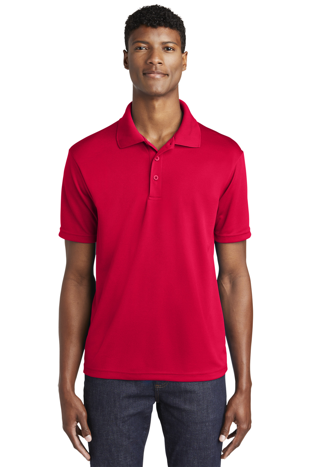 Sport-Tek® PosiCharge RacerMesh Polo 105