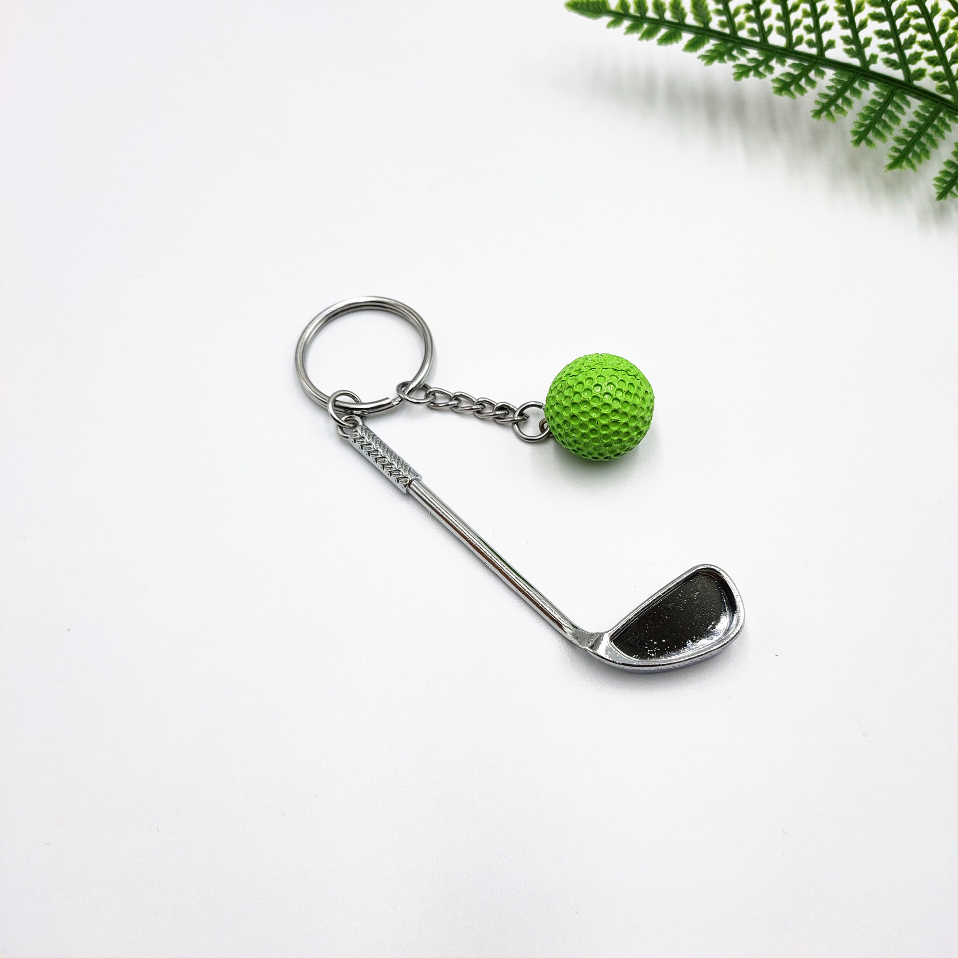 2 in 1 Golf Metal Keychain 3