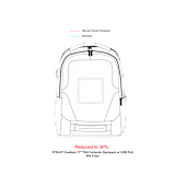 Overland 17" TSA Computer Backpack w/ USB Port 8