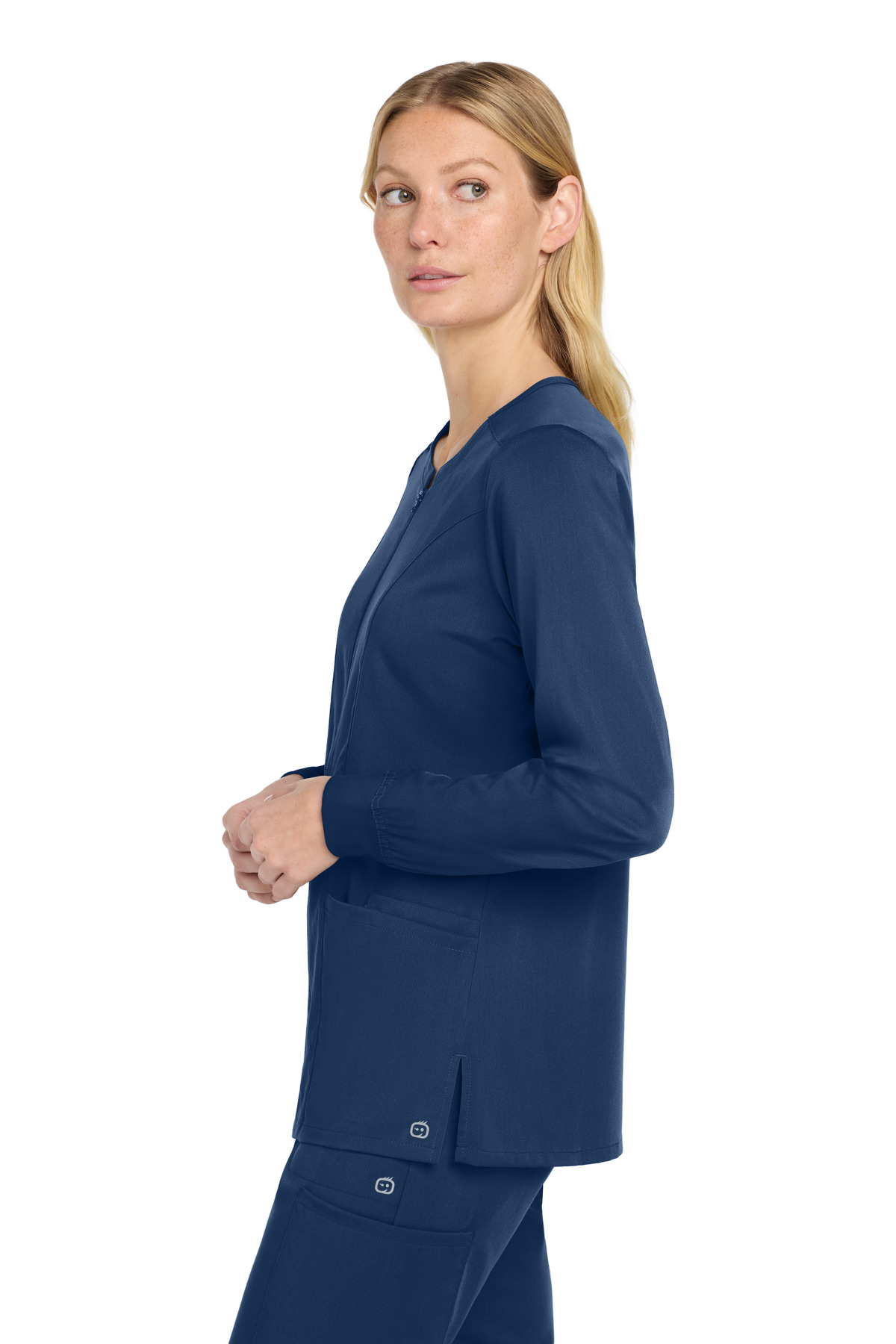 Wink Women's Premiere Flex Full-Zip Scrub Jacket WW4088 42
