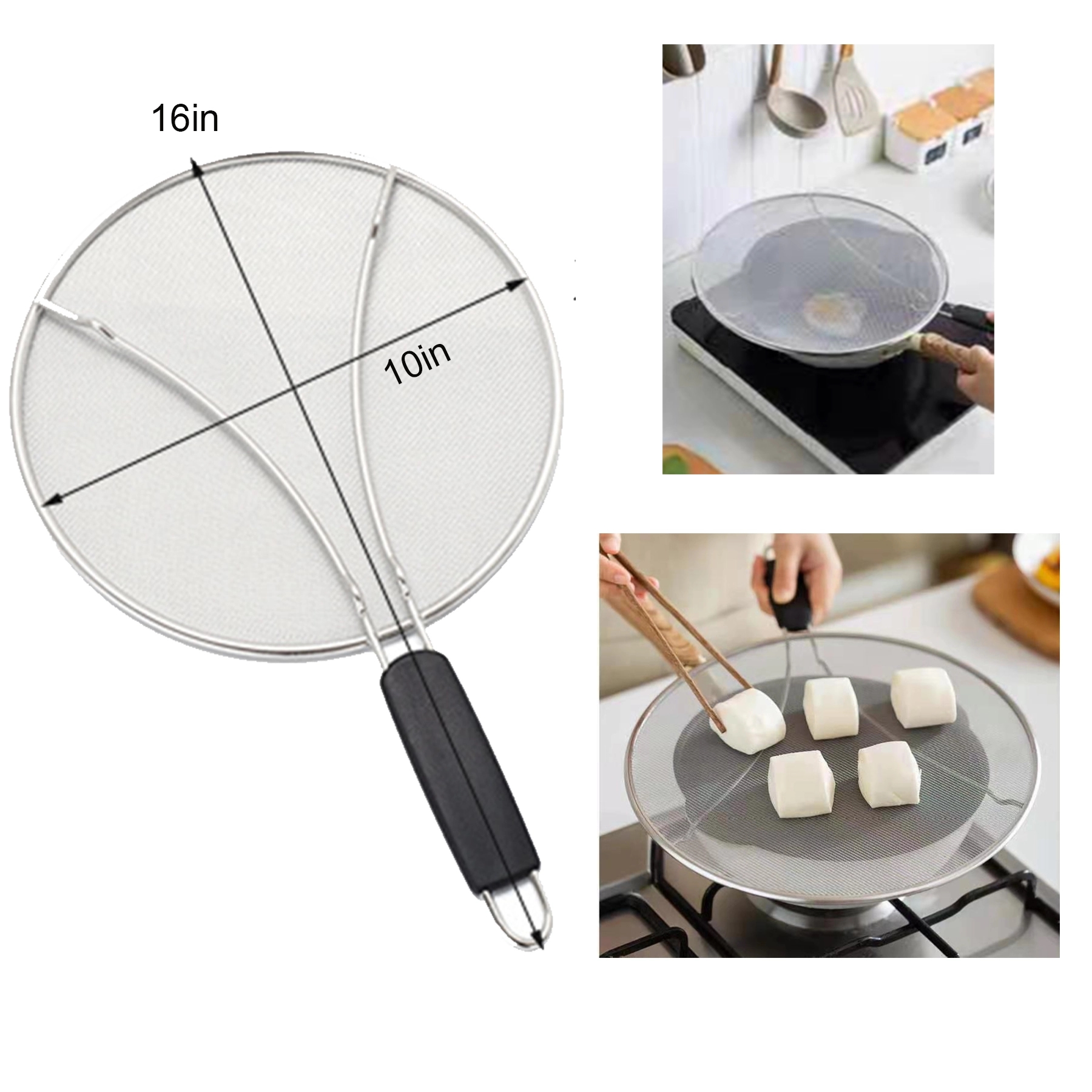 Pan To Stop Hot Oil Splatter 3