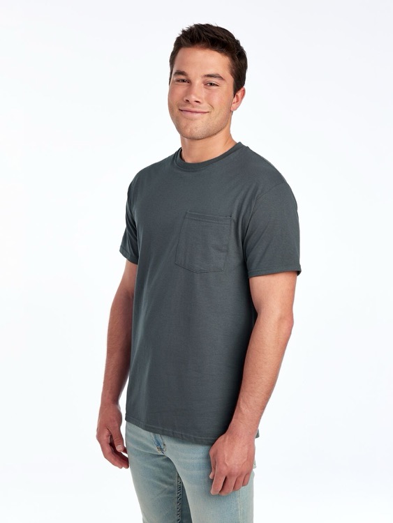 FRUIT OF THE LOOM HD Cotton™ Unisex Pocket T-Shirt 6