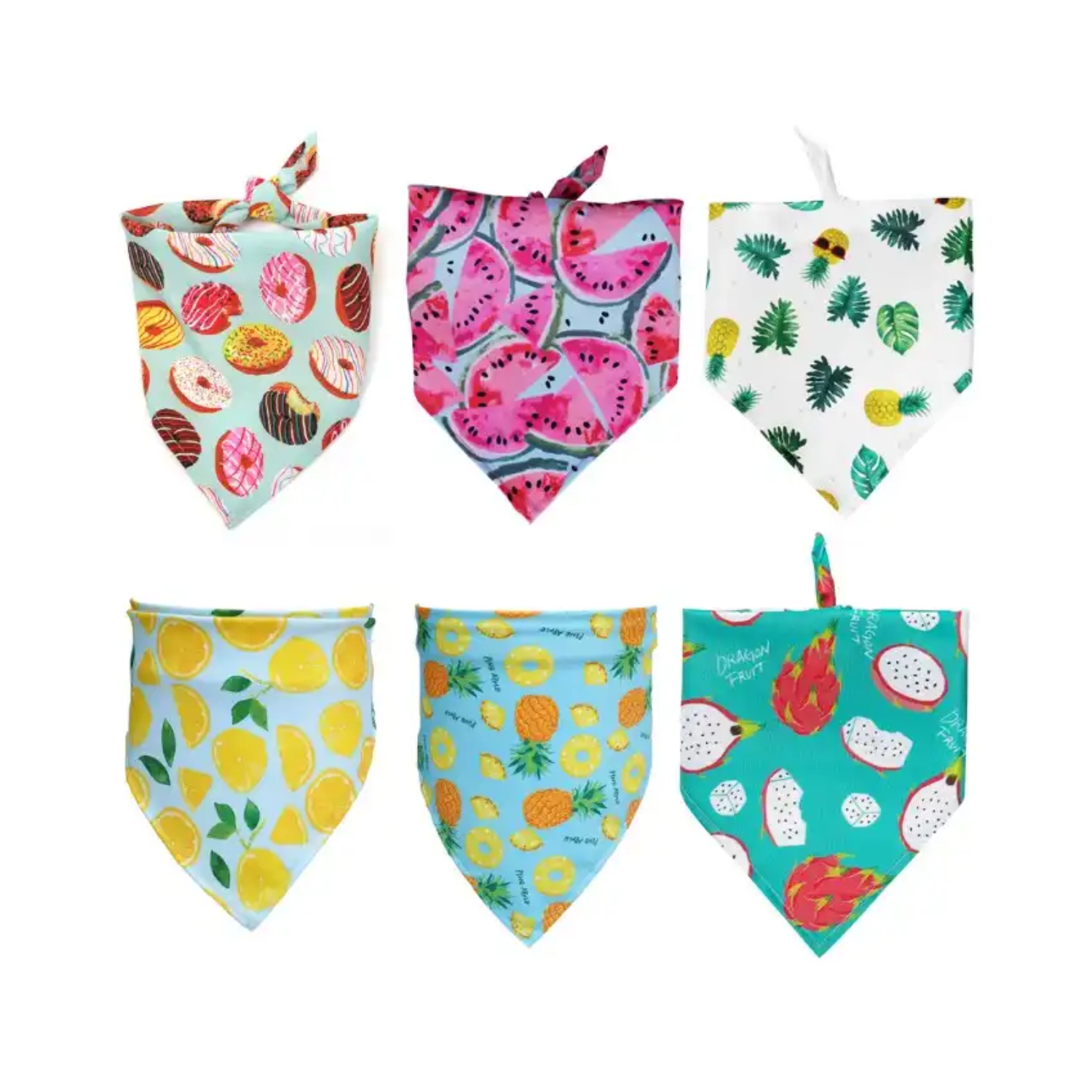 Triangle Style Polyester Pet Bandana 5