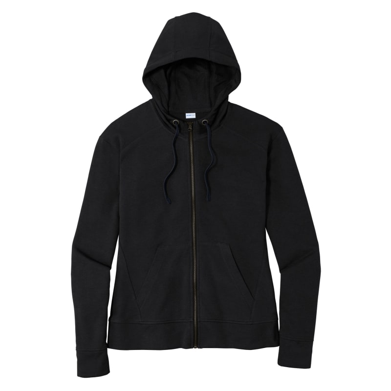 Sport-Tek Women's PosiCharge Tri-Blend Wicking Fleece Full-Zip Hooded Jacket 33