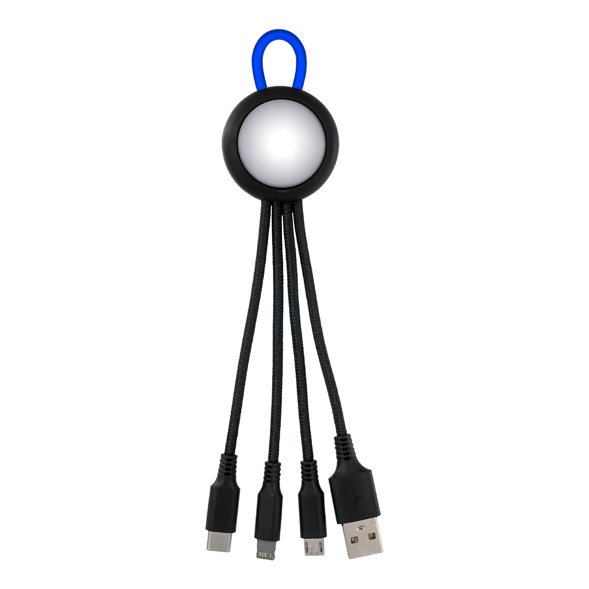 CLEARVIEW LIGHT UP LOOP 3-IN-1 CHARGING CABLE 12