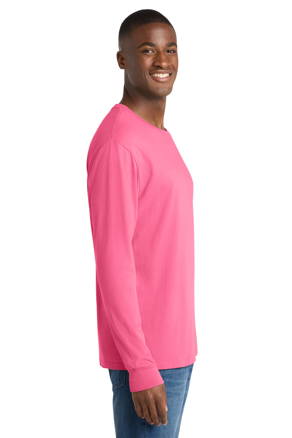 Port & Co Beach Wash Garment-Dyed Long Sleeve Tee PC099LS 2