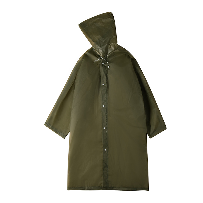Thickened EVA Adult Rain Poncho 3