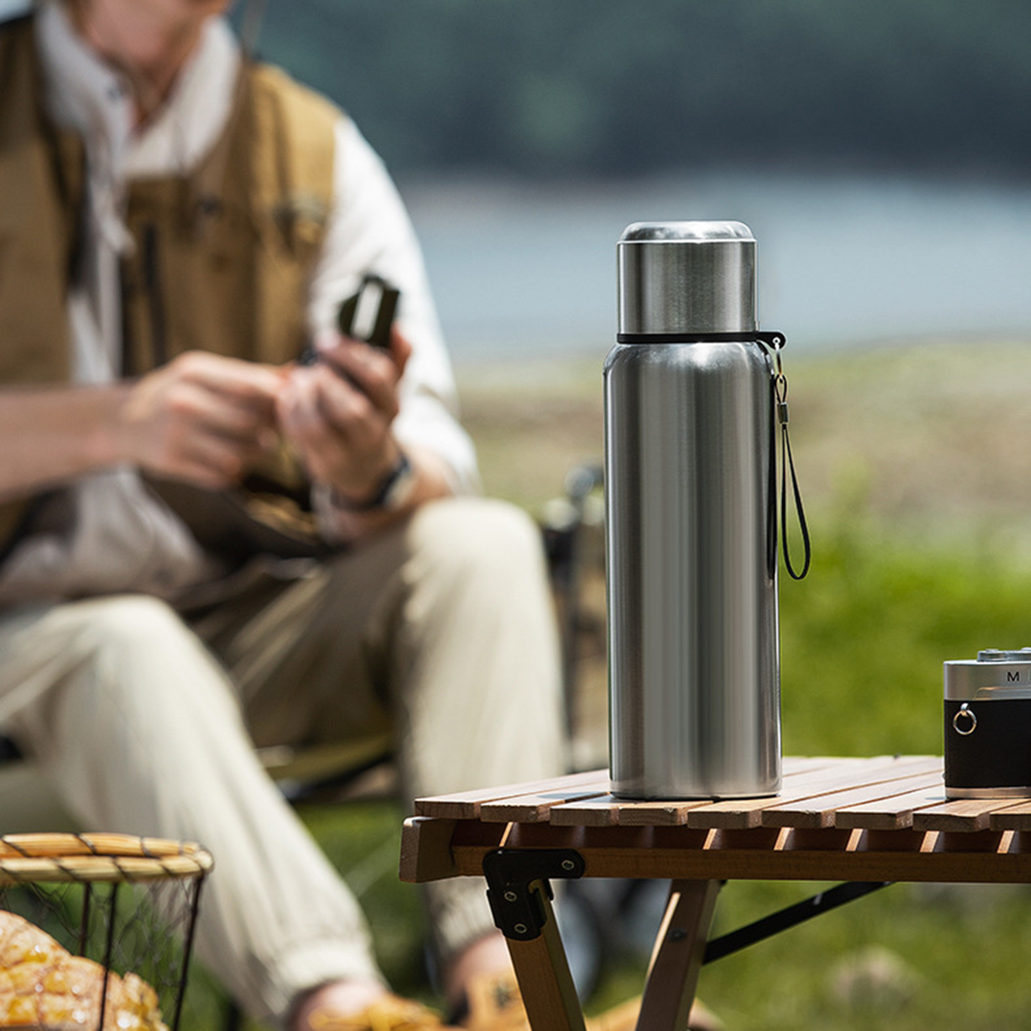 27Oz 316 Stainless Steel Water Bottle, custom water bottle with logo imprint 4