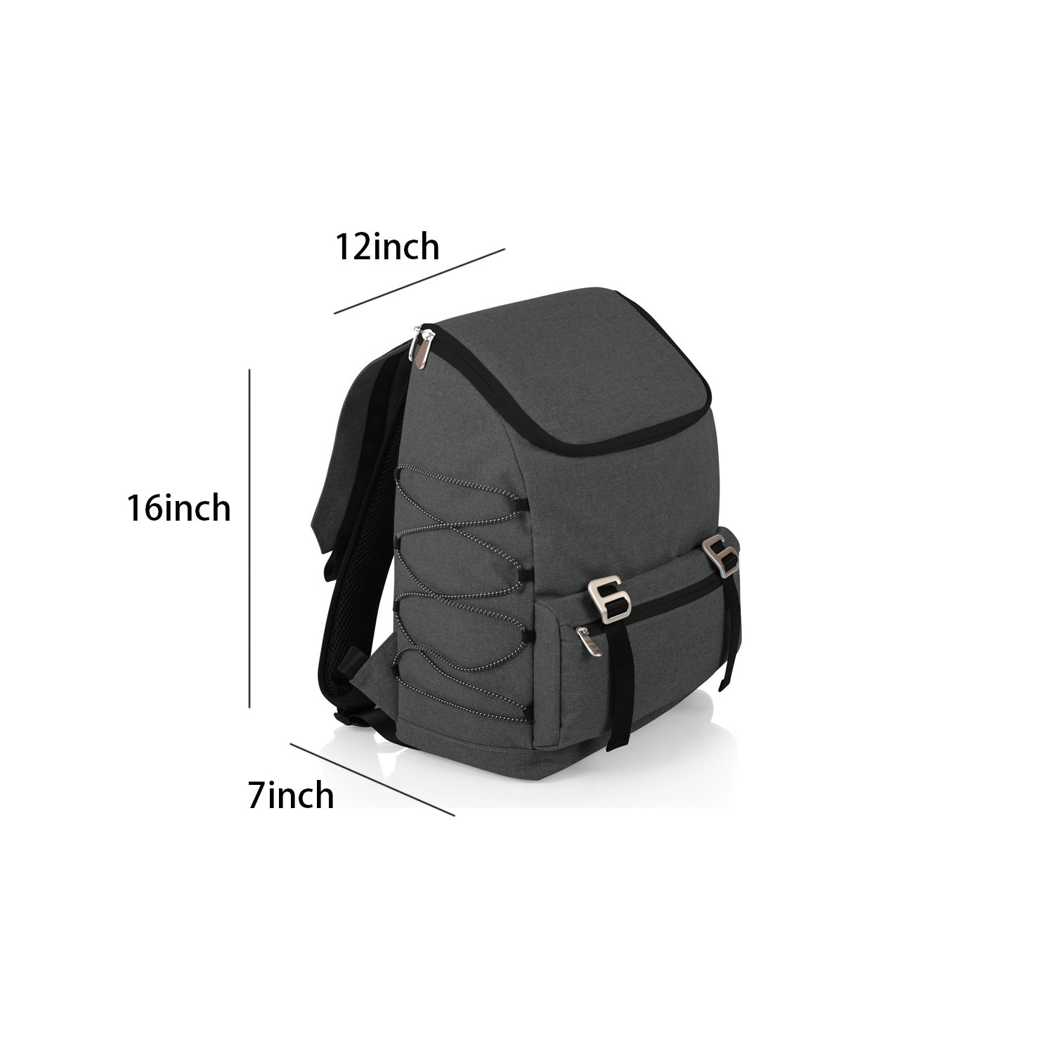 Insulated Fabric Cooler Backpack Hiking Travel 28 cans 1