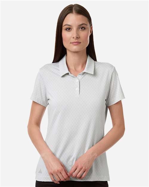 Women's 4-Way Stretch Printed Polo - A717 17