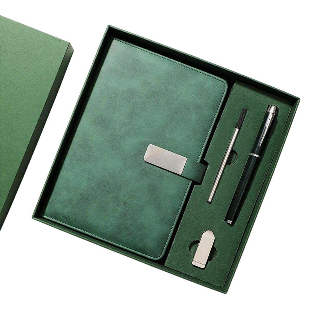 Elegant Notebook Gift Set with Snap Closure 8