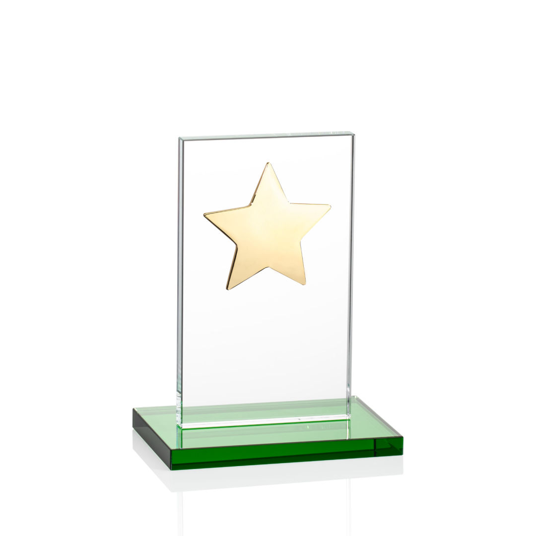 Dallas Star Award - Green/Gold 9