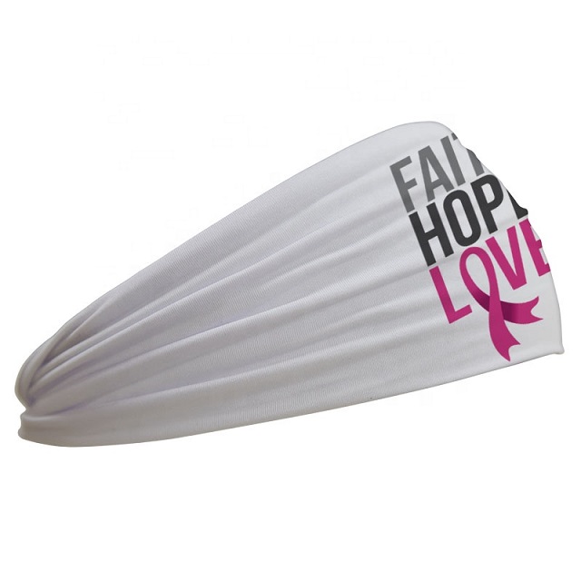 Breast Cancer Awareness Sweatband 1