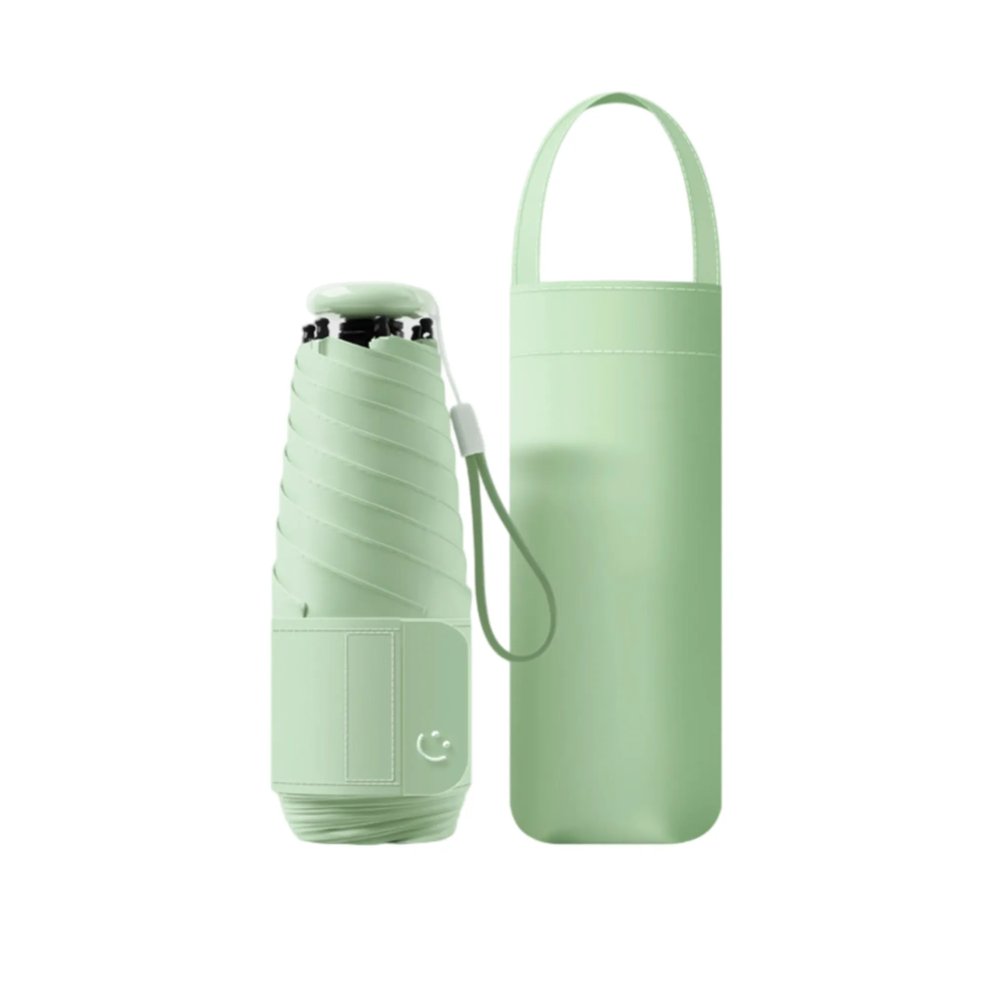 Mini Windproof Sun & Rain Pocket Umbrella With CaseProduct 6