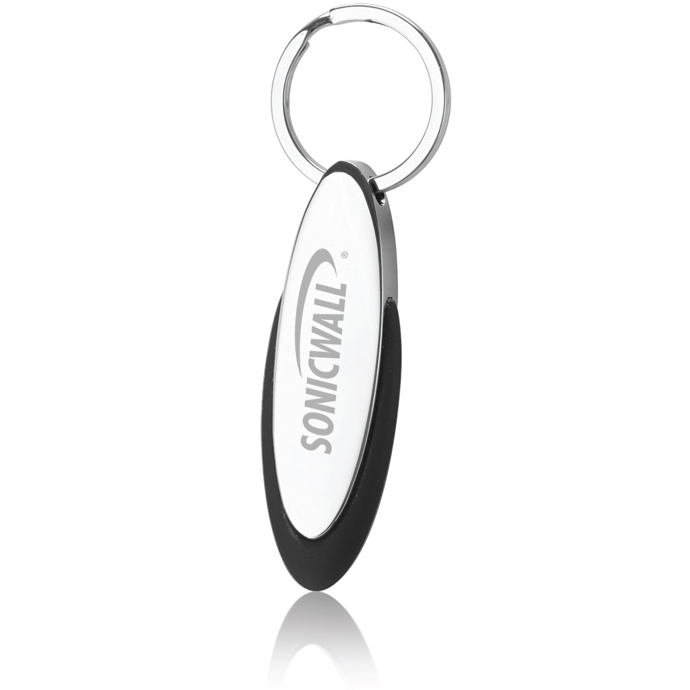 Oblong Metal Key Chain 1